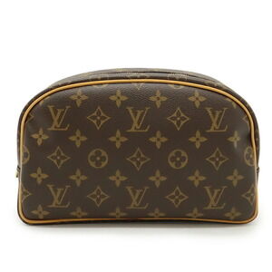 LOUIS VUITTON Authentic Brown Monogram Clutch Bag